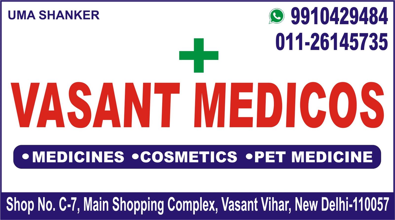 VASANT MEDICOS